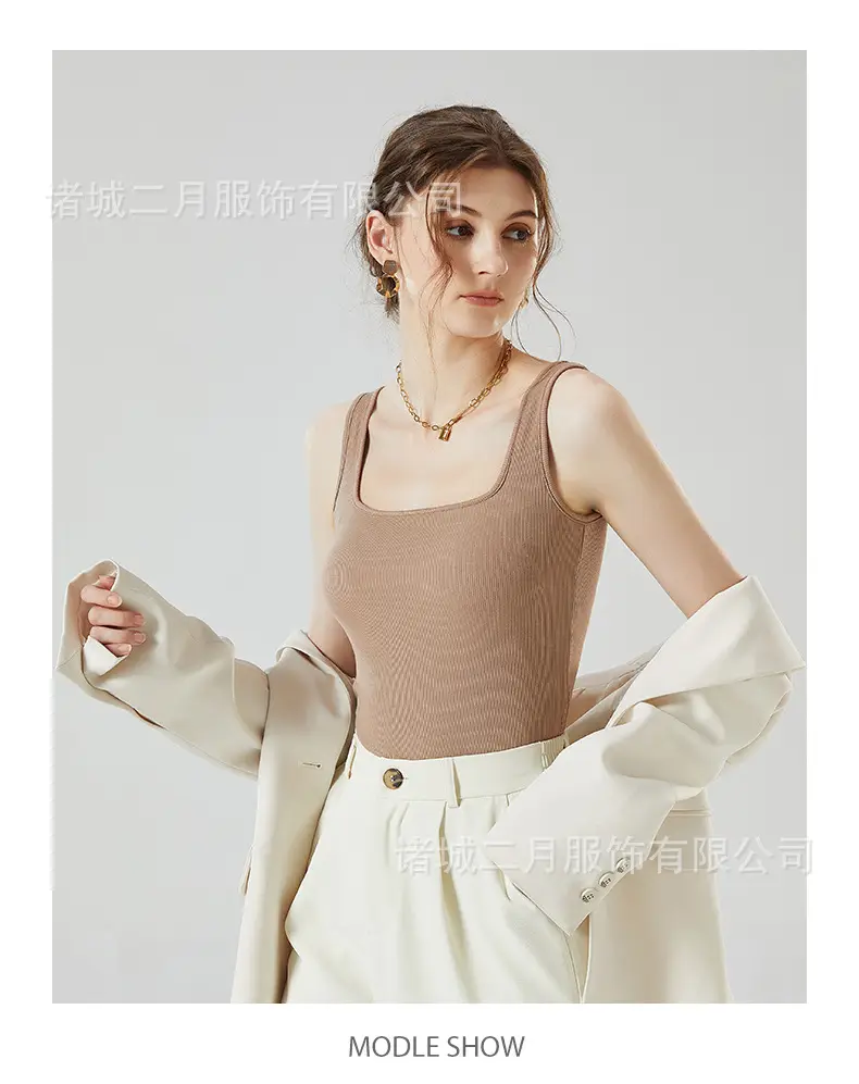 Women's Summer Camisole Bra with Chest Pad Sun Protective — feature 27