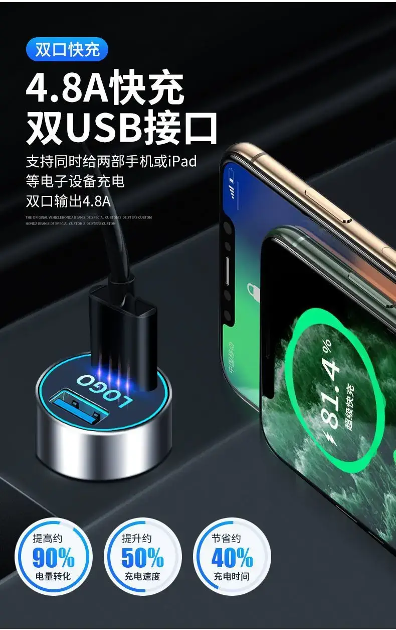 Universal Car USB Charger 66W Fast Charging — feature 10