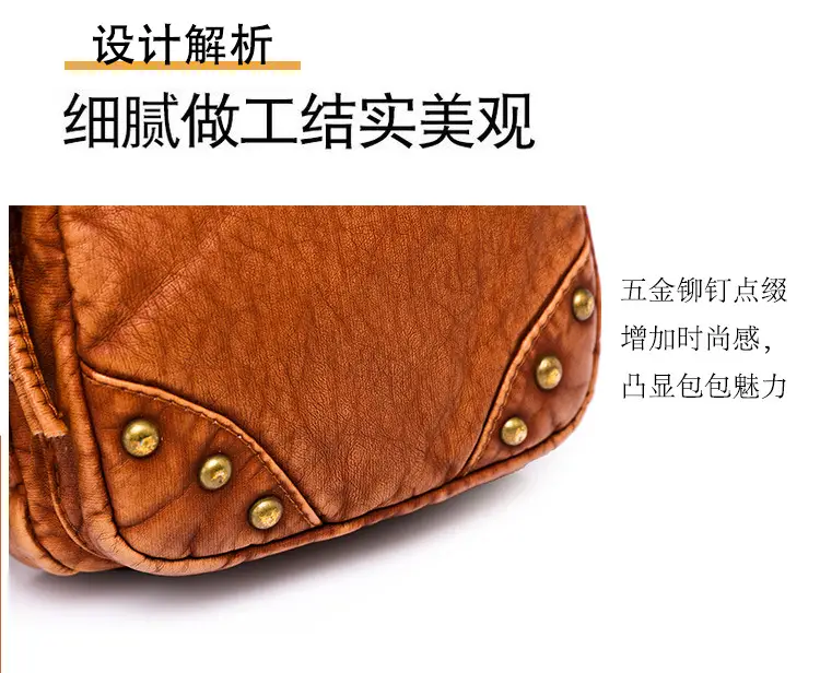 Blue Quilted Women's Chest Bag 2023 New Korean Style — feature 28