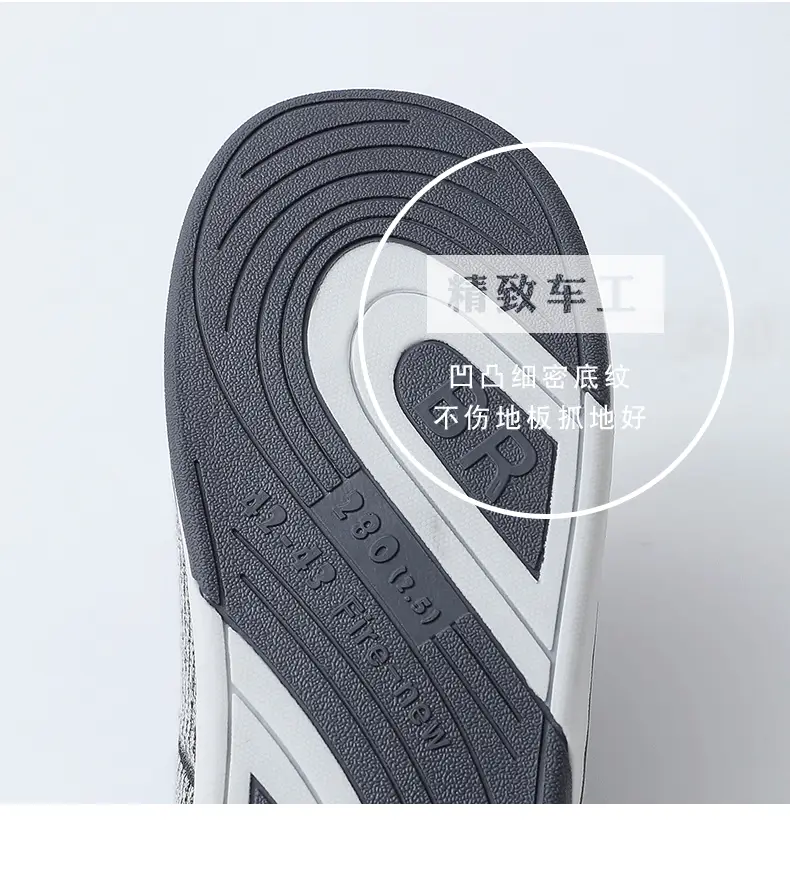 2023 Winter new men's cotton slippers indoor home non-slip warm fleece-lined thickened wholesale one-piece delivery — feature 10