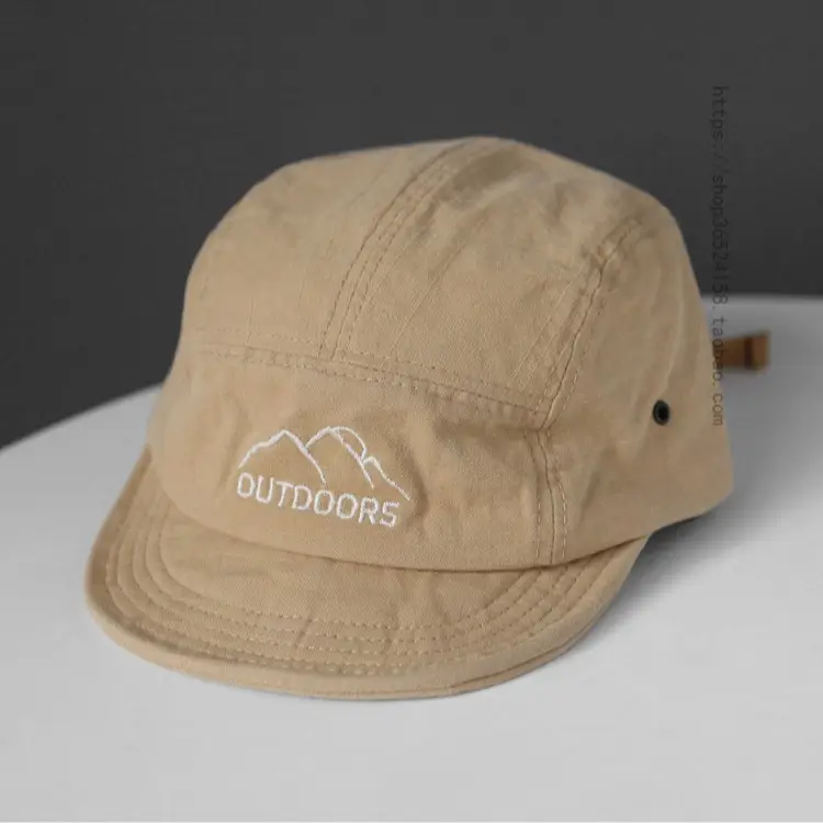 Japanese Style Blue Embroidered Baseball Cap for Men - Image 8
