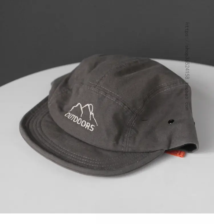Japanese Style Blue Embroidered Baseball Cap for Men — feature 12