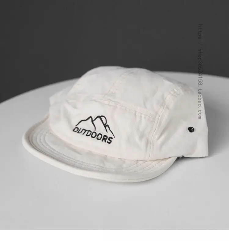 Japanese Style Blue Embroidered Baseball Cap for Men — feature 15