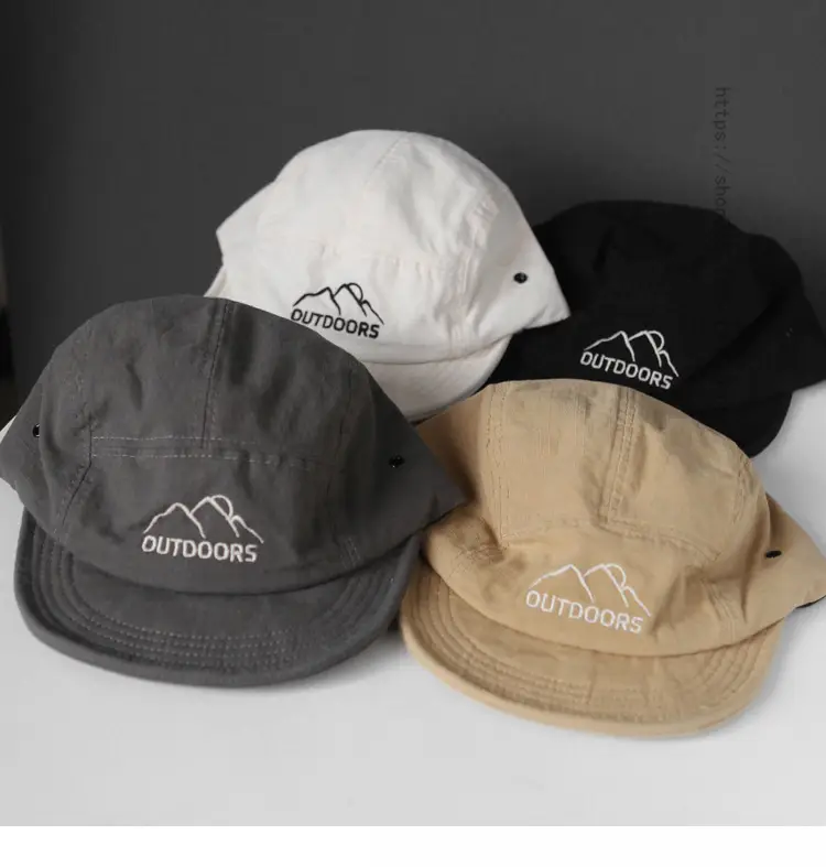 Japanese Style Blue Embroidered Baseball Cap for Men — feature 17