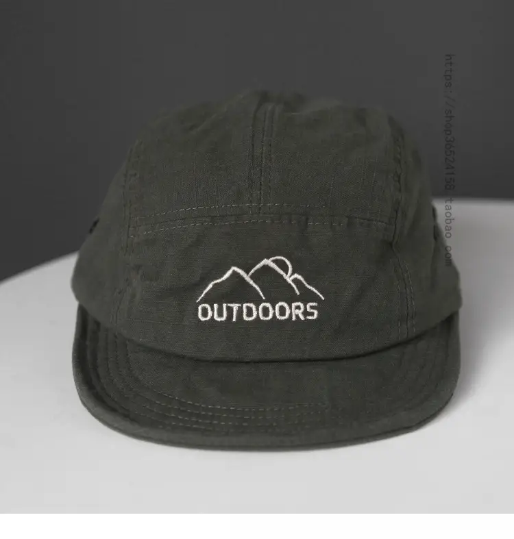 Japanese Style Blue Embroidered Baseball Cap for Men — feature 8