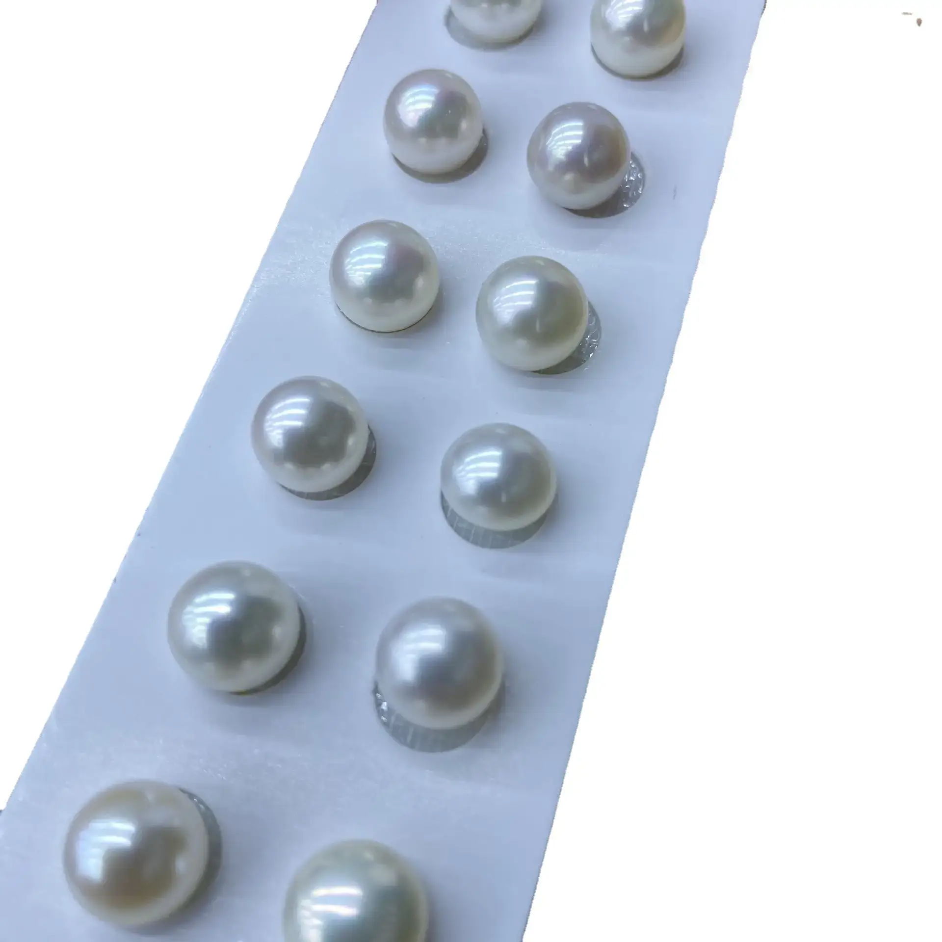 Real Pearl Beads 8.5-9mm Mirror Finish Powder Permeable