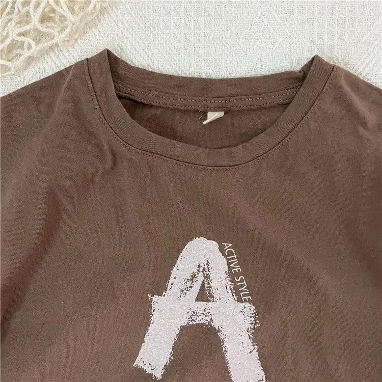 New Summer Kids T-shirt Short Sleeve Korean Style Base Shirt — feature 14