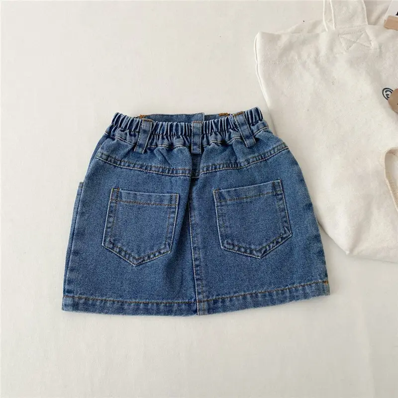 Girls Denim Shorts Short Skirt Baby Western Style - Image 4