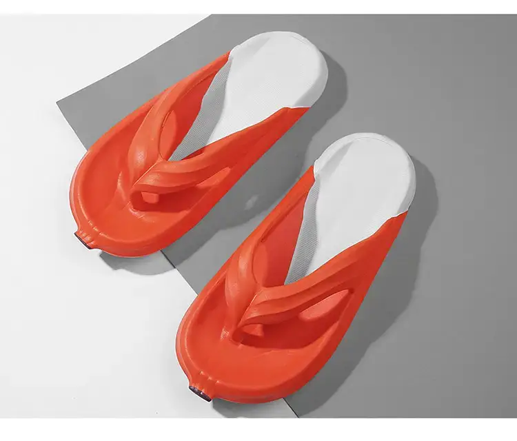 2023 Orange Flip Flops Non-slip Lightweight Sandals — feature 15