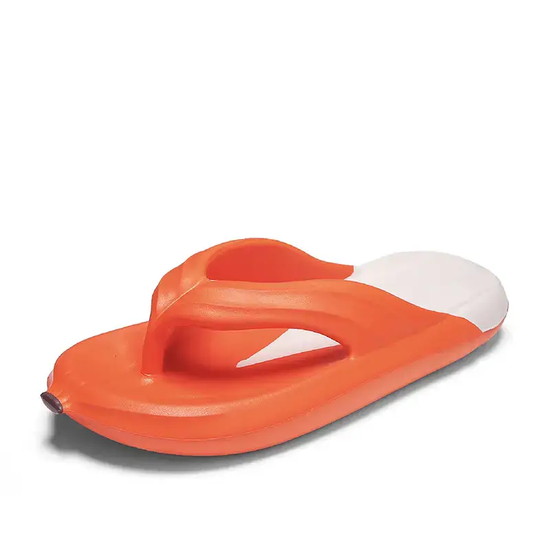 2023 Orange Flip Flops Non-slip Lightweight Sandals