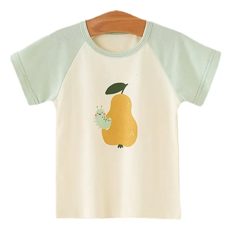 Boys Rainbow T-Shirt Summer Cotton Base