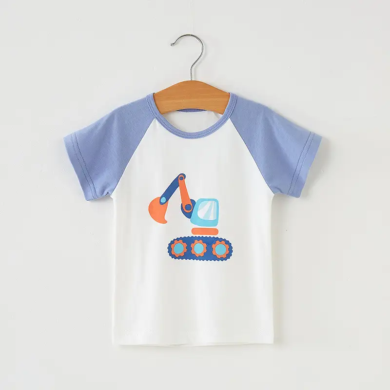 Boys Rainbow T-Shirt Summer Cotton Base - Image 5