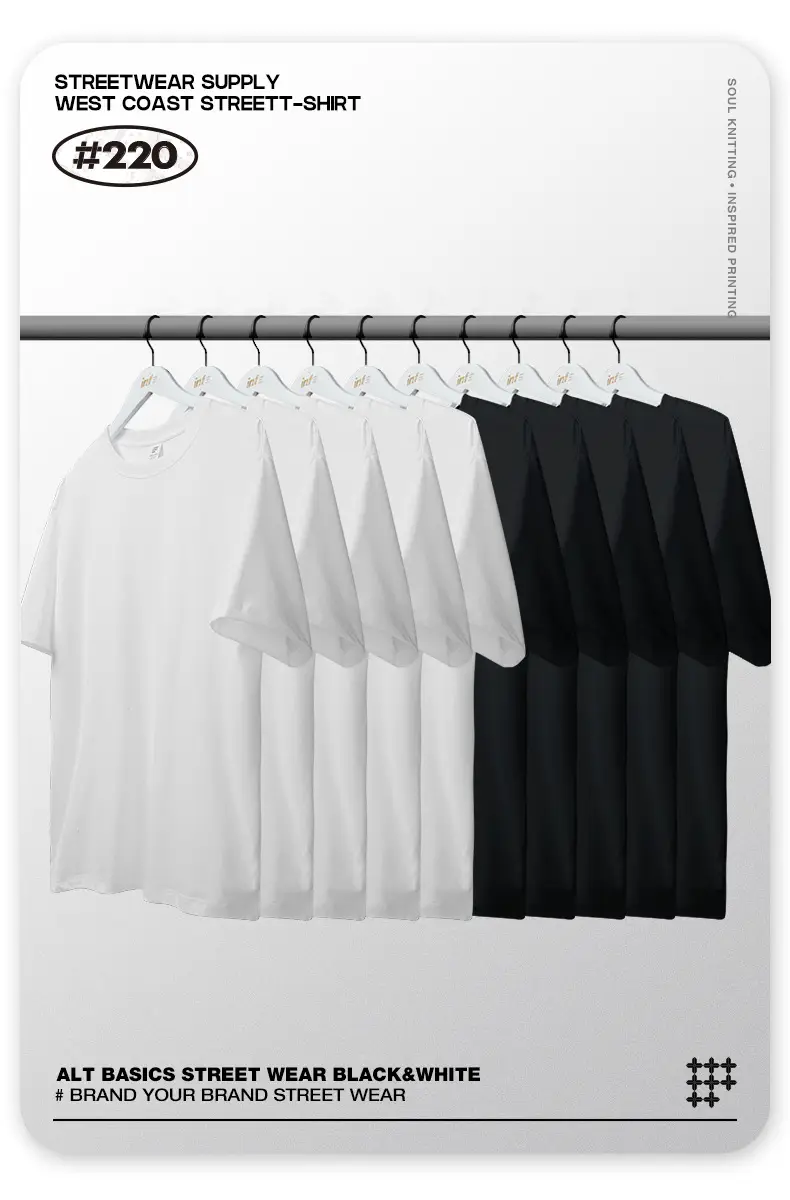 Black 2-Piece Cotton T-Shirt Set for Men Summer 2026 — feature 3