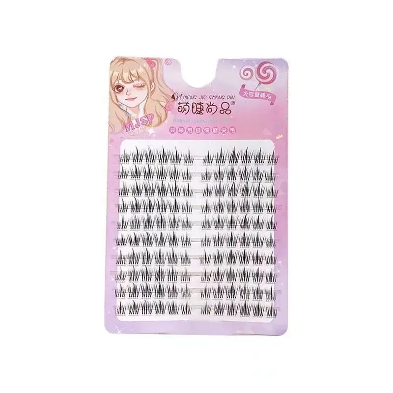 Black Eyelashes 120 Lazy Sunflower Natural Curling - Image 6