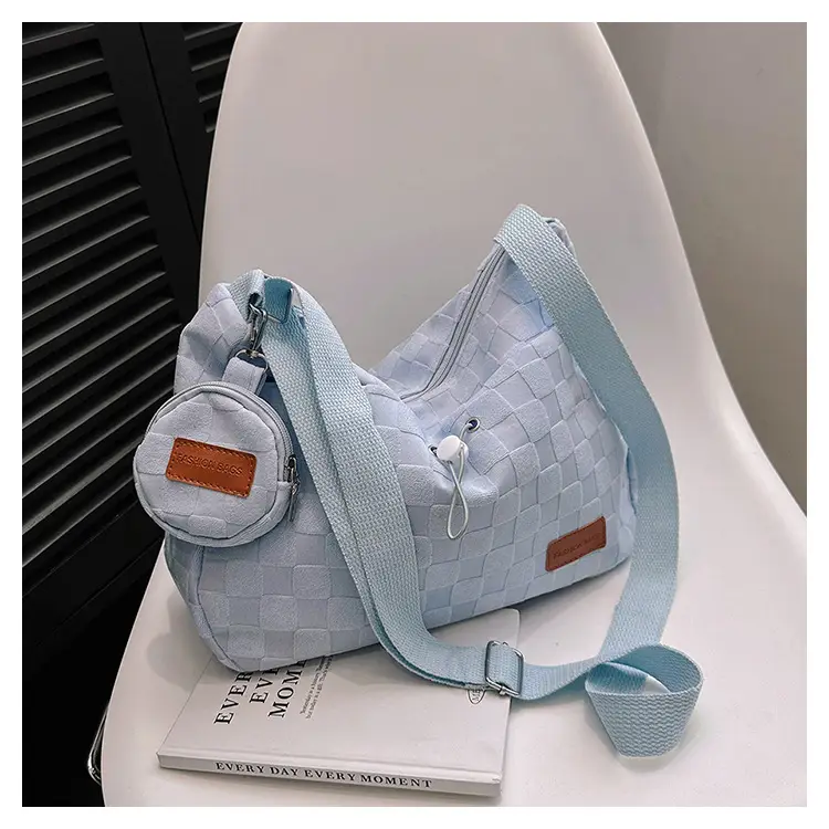 Women's Beige Woven Shoulder Tote Bag Spring 2023 — feature 27