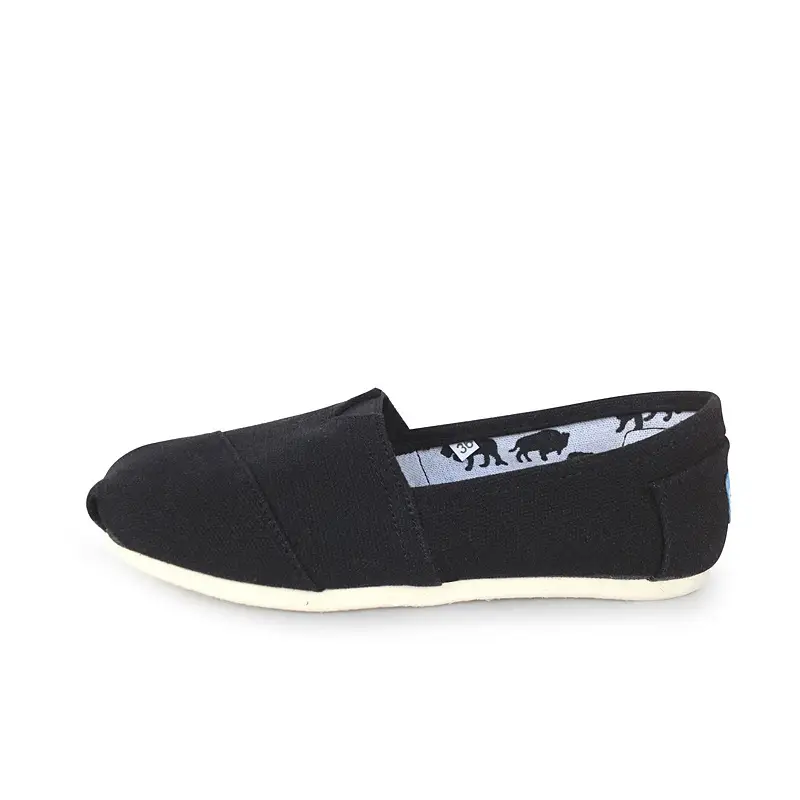Cross-border Thomas Canvas Shoes Soft Sole Comfortable Men's and Women's Lazy Slip-on Shoes Large Size Flat Casual Toms Shoes