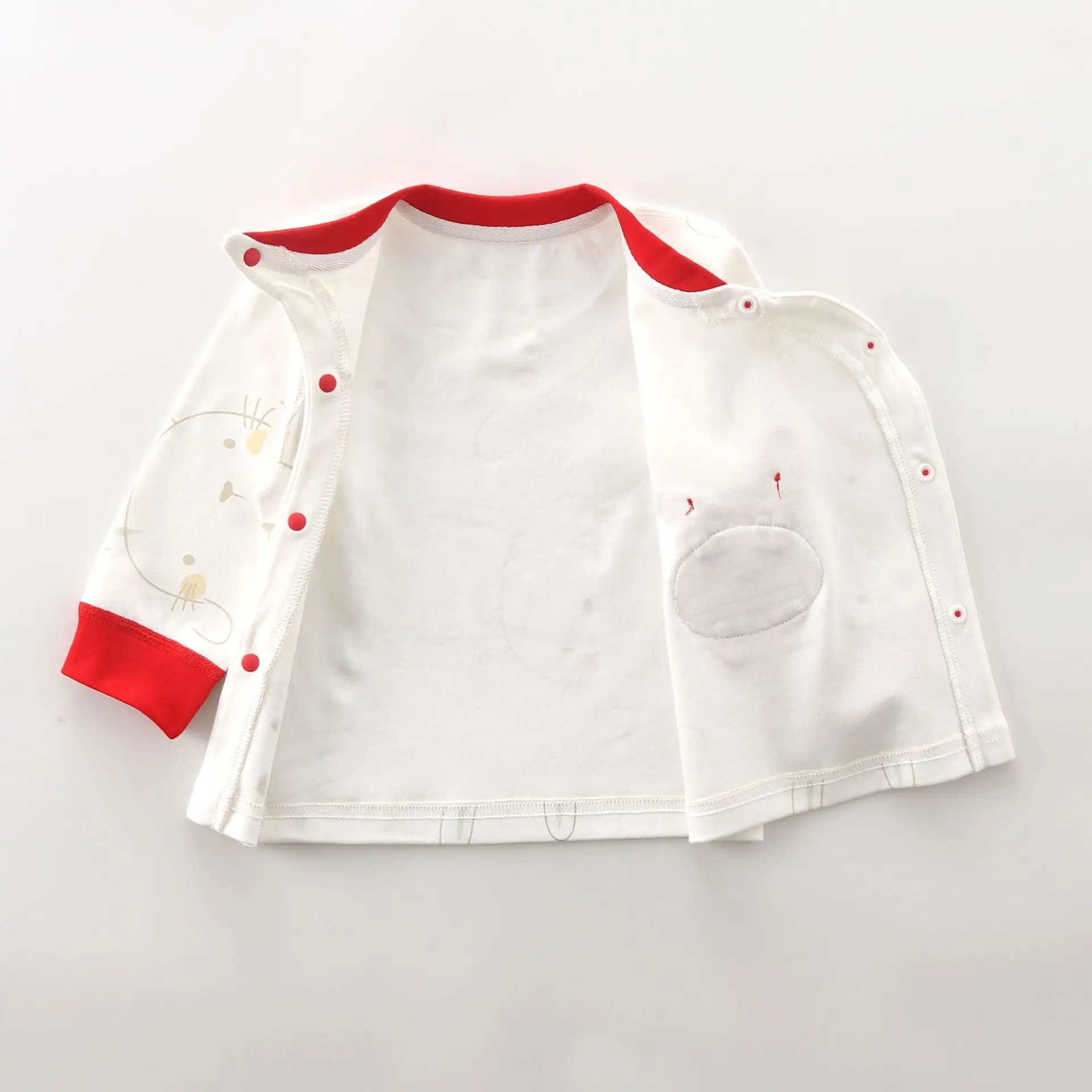 Baby Bunny Red Cotton Pajama Set A-Grade - Image 6