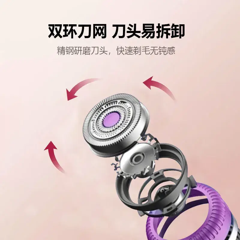 Purple Portable Underarm Shaver for Women - Image 5