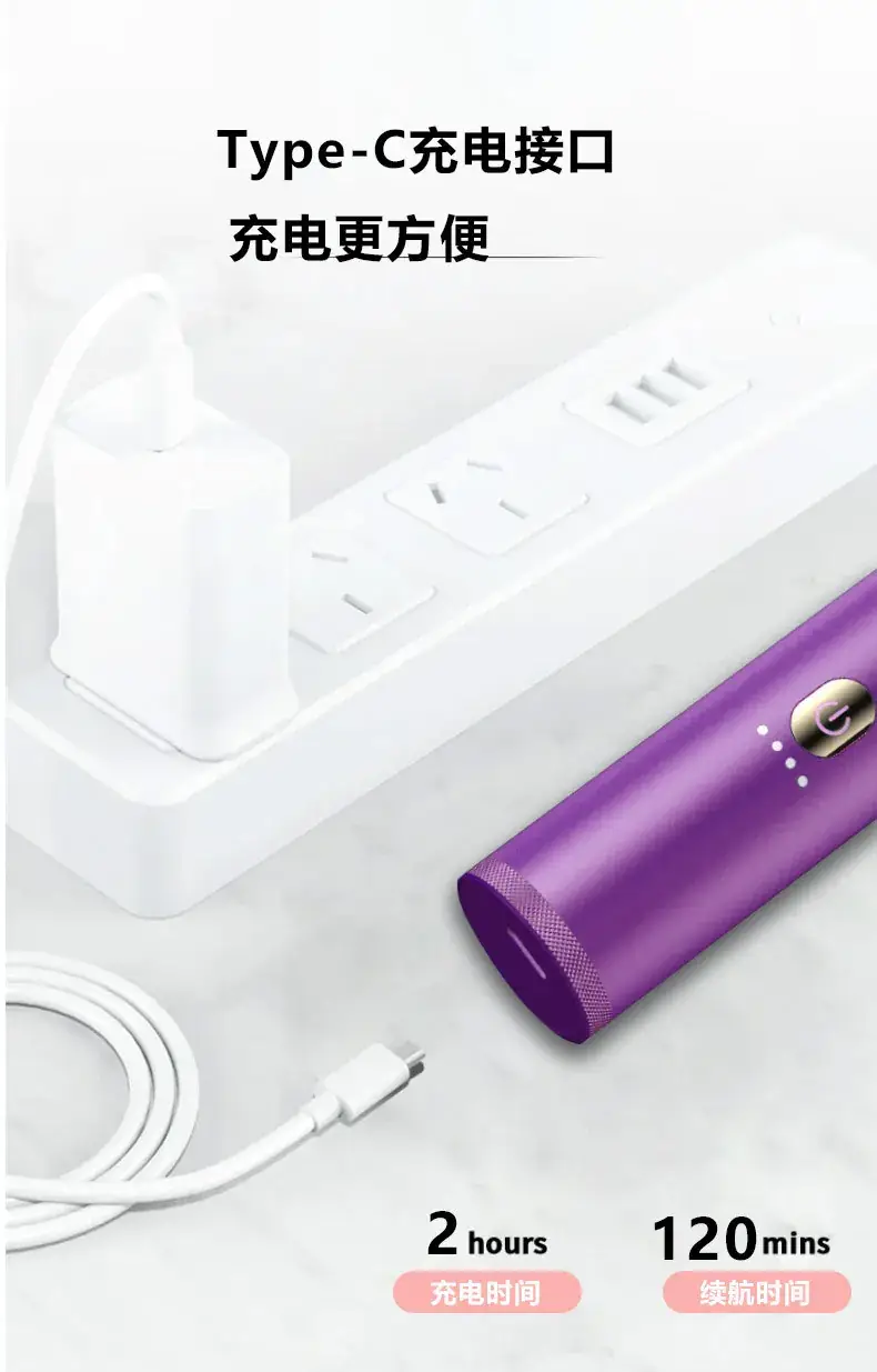 Purple Portable Underarm Shaver for Women — feature 13