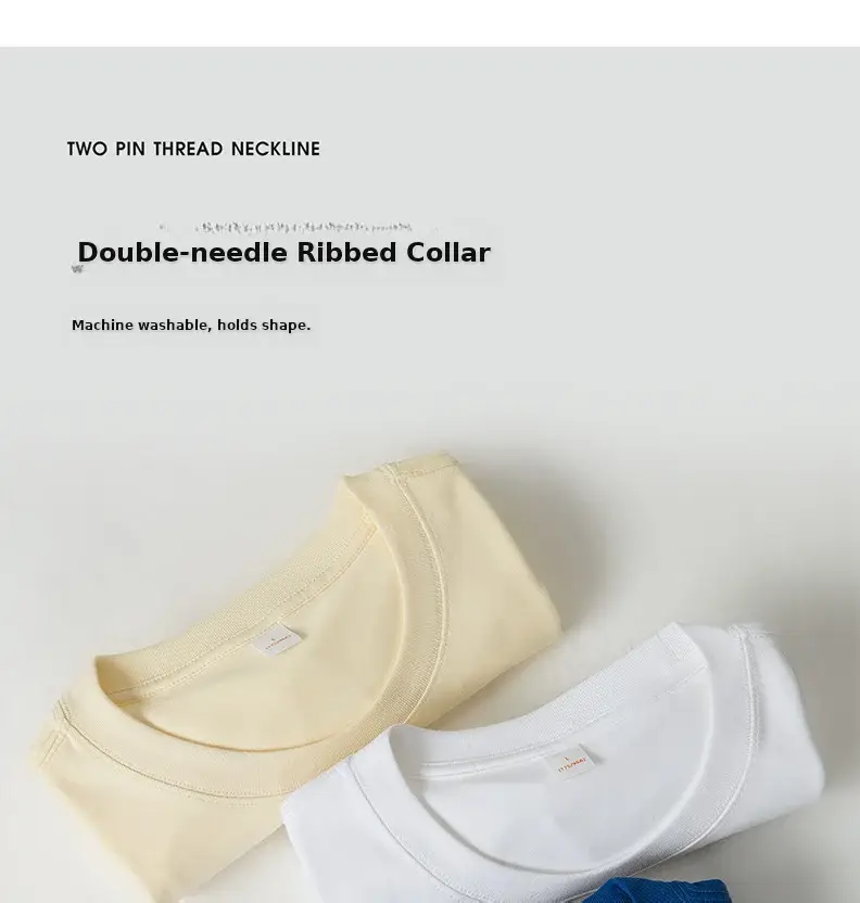 Men Pure Cotton T-Shirt Short Sleeve Round Neck — feature 6