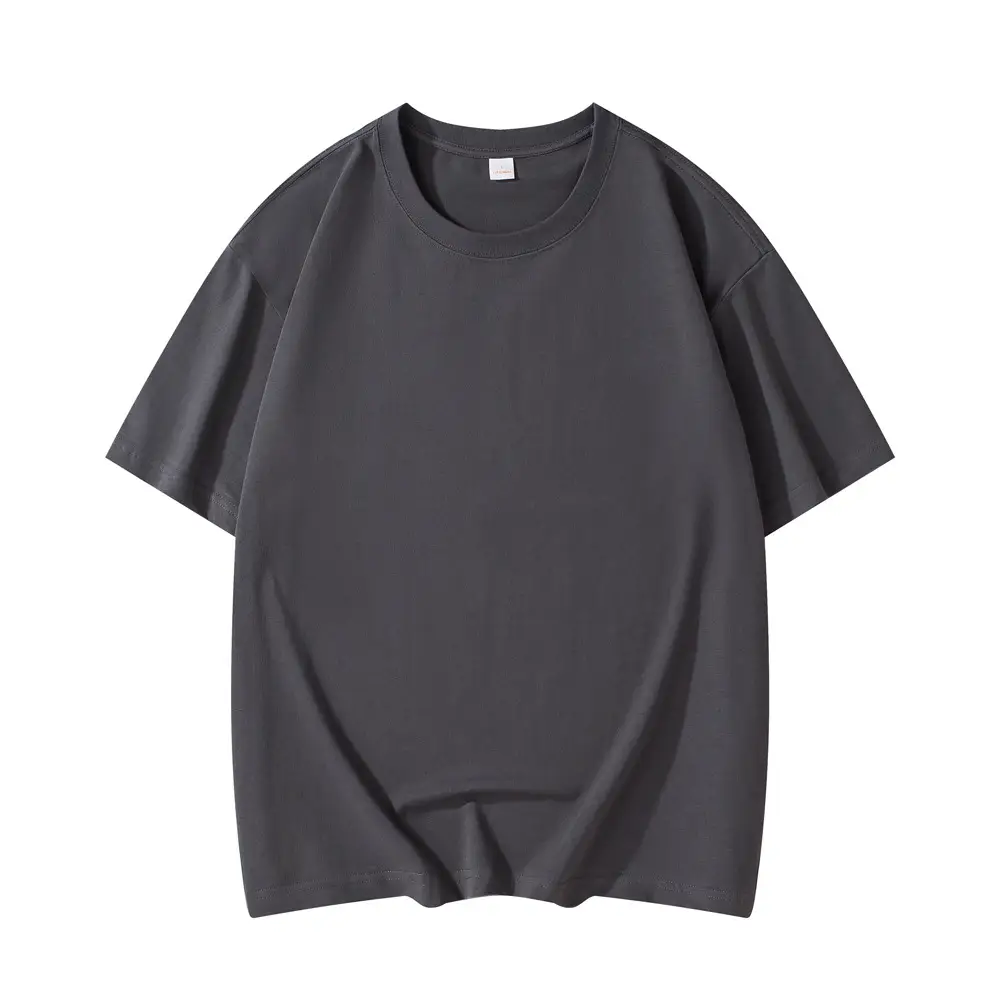 Men Pure Cotton T-Shirt Short Sleeve Round Neck - Image 3