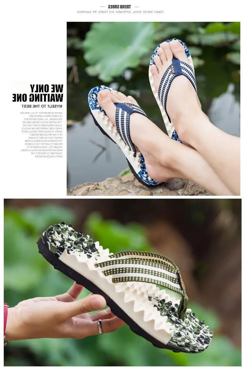 Fujian Men's Embellished Silver Slippers Summer Casual — feature 13