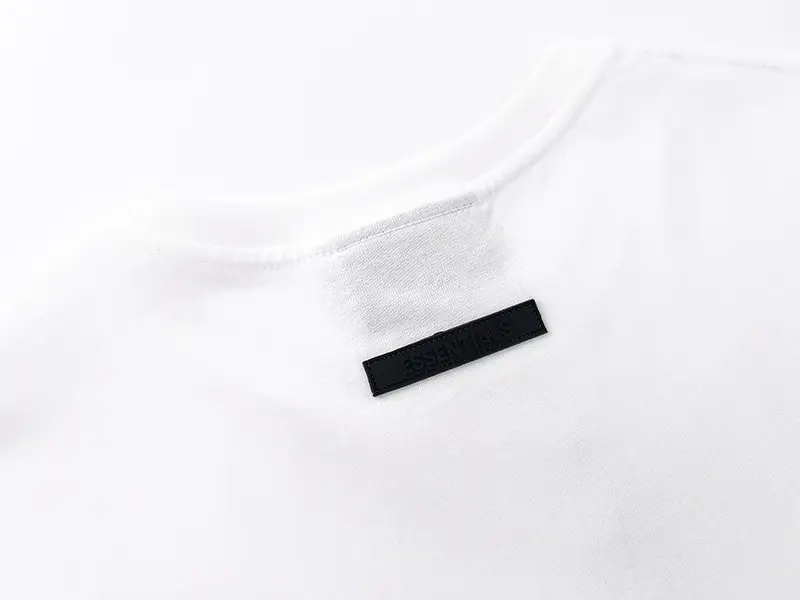 Women Loose FOG T-Shirt White ESSENTIALS — feature 6