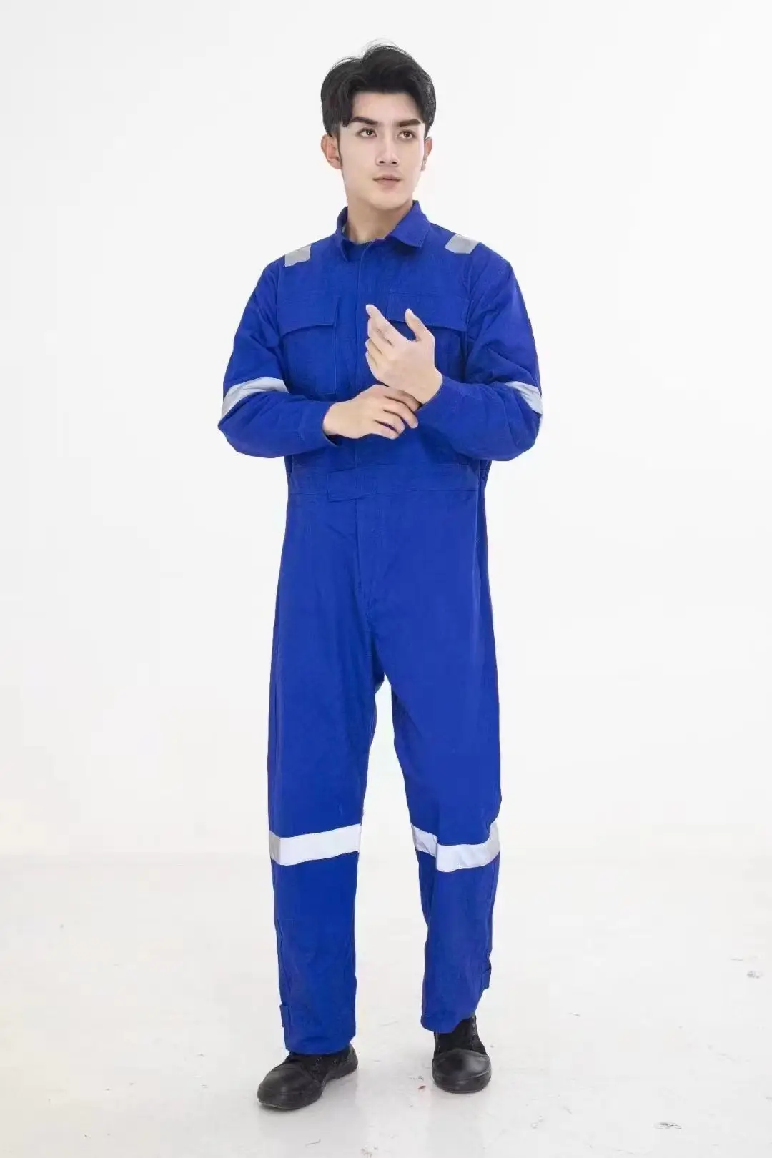 Orange All-In-One Welding Suit for Auto Repair & Dust Protection — feature 10