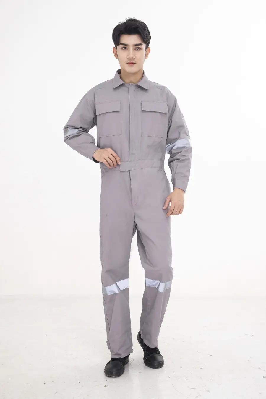 Orange All-In-One Welding Suit for Auto Repair & Dust Protection — feature 18