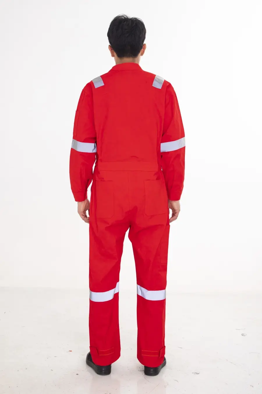Orange All-In-One Welding Suit for Auto Repair & Dust Protection — feature 24
