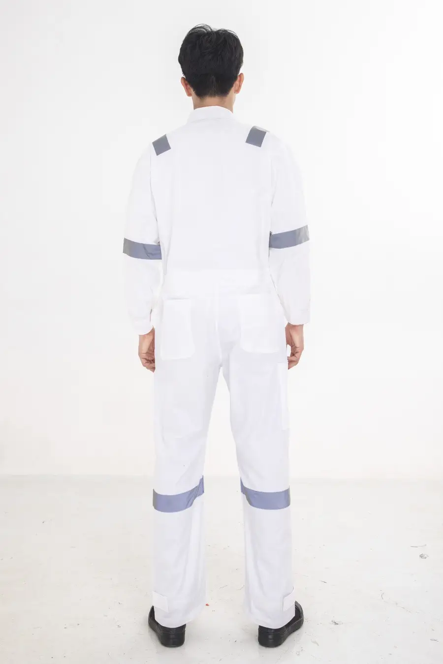 Orange All-In-One Welding Suit for Auto Repair & Dust Protection — feature 26