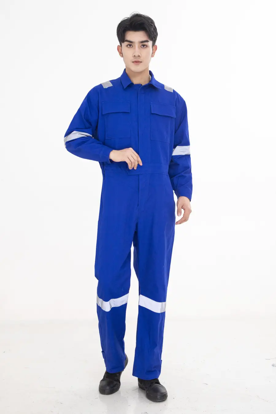 Orange All-In-One Welding Suit for Auto Repair & Dust Protection — feature 27
