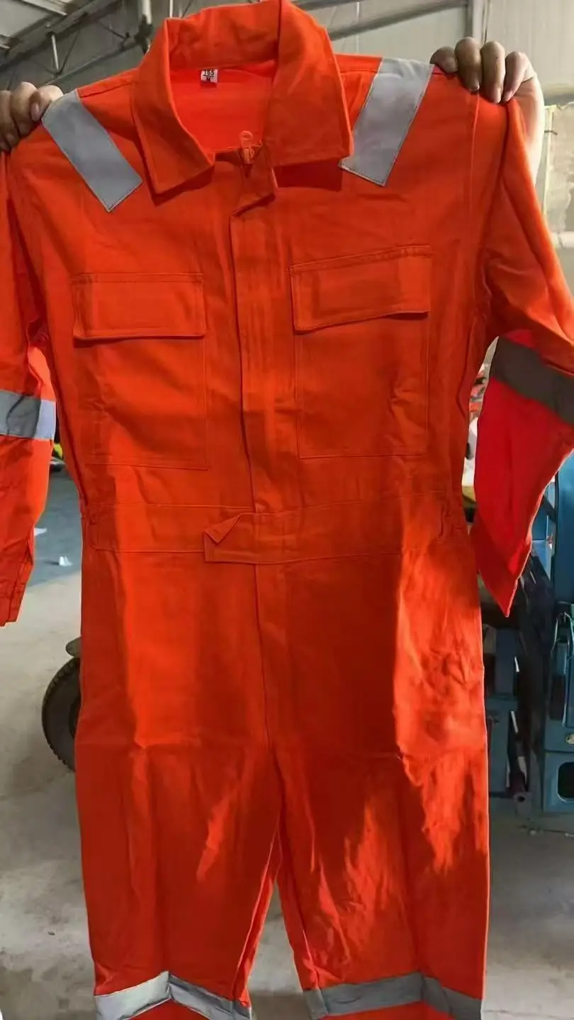 Orange All-In-One Welding Suit for Auto Repair & Dust Protection — feature 29