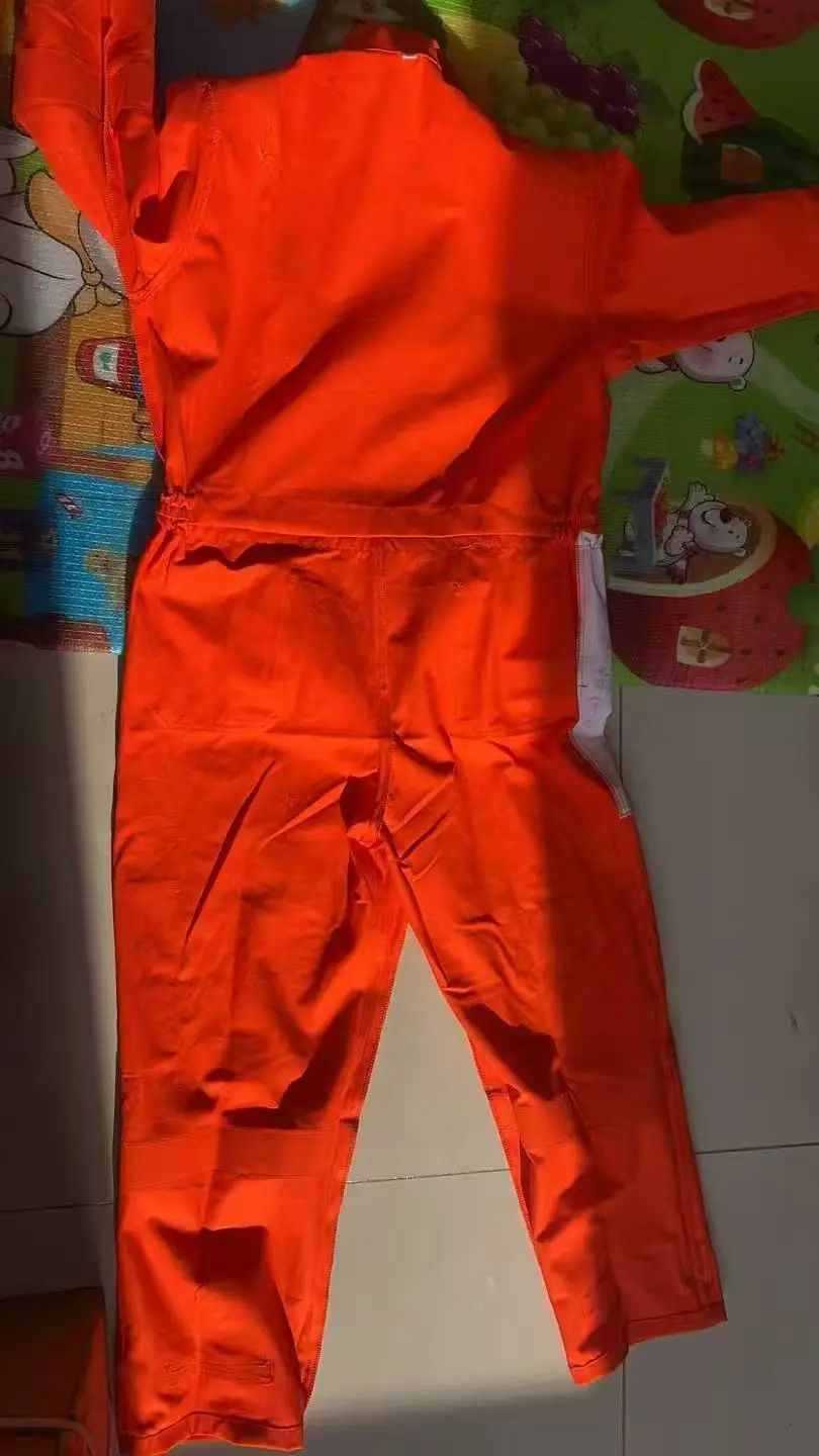 Orange All-In-One Welding Suit for Auto Repair & Dust Protection — feature 31