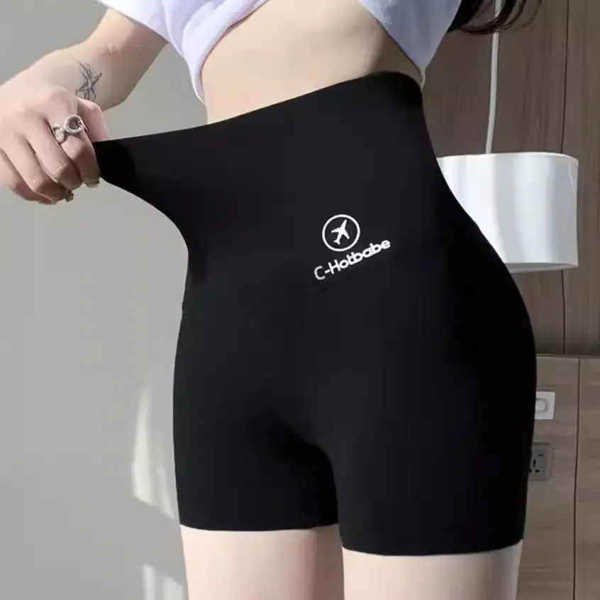 Women's Green Sharkskin Shorts Three Quarter Length - Image 18