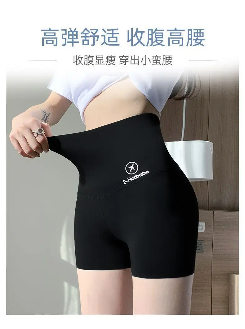 Women's Green Sharkskin Shorts Three Quarter Length — feature 5