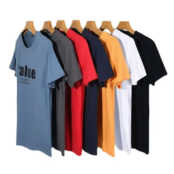 Men Black Graphic T-Shirt Casual Streetwear - Image 5