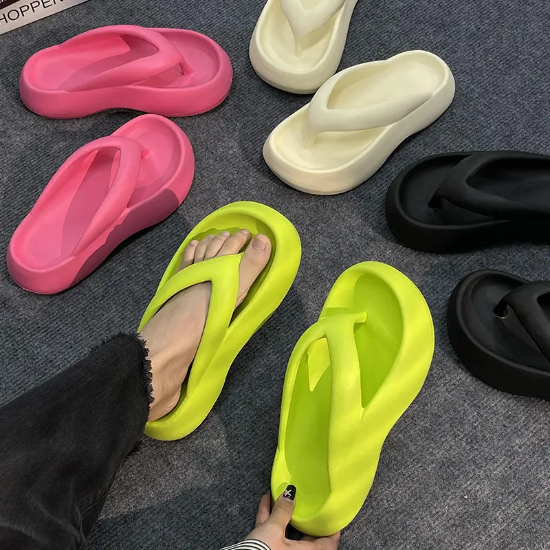 Women's Pink Anti-Slip Nanobowan Flip Flops