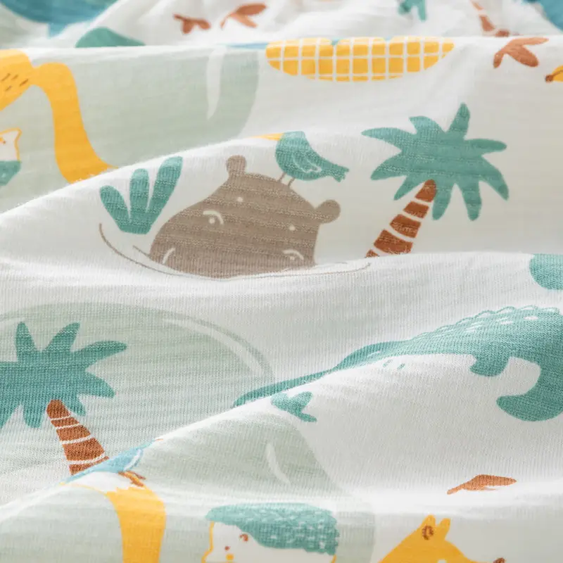 Baby Dinosaur Two-Piece Set Cotton Summer Outgoing Strap Suit - Image 4