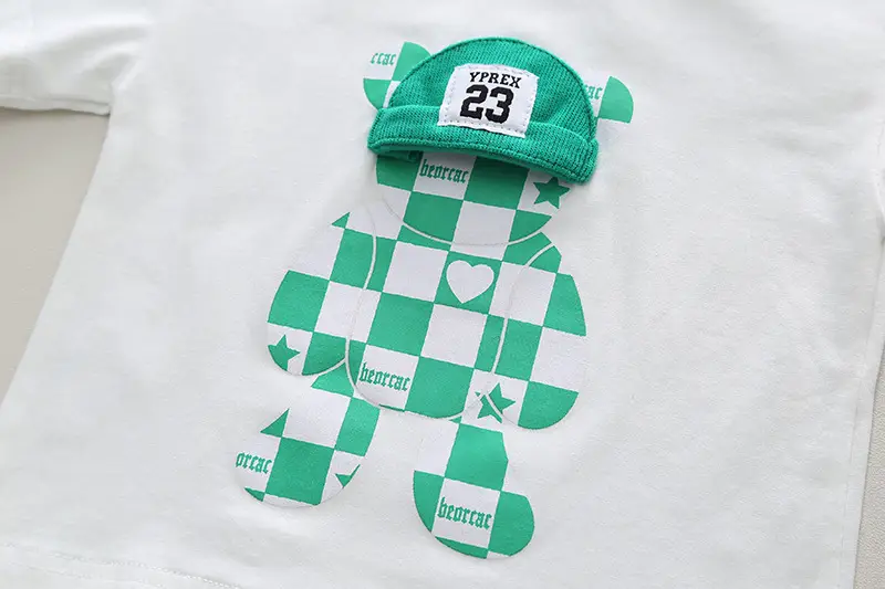 2023 Boys 2-Piece T-Shirt & Denim Shorts Set — feature 6