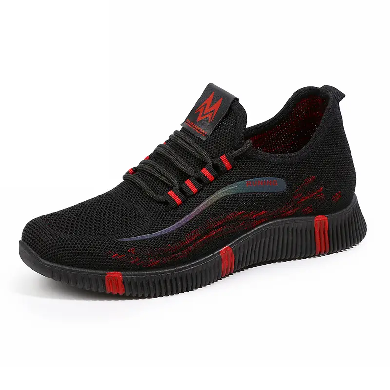 Autumn and winter plus velvet new flying weaving women's shoes walking lightweight soft bottom sports shoes all-match casual shoes cotton shoes - Image 9
