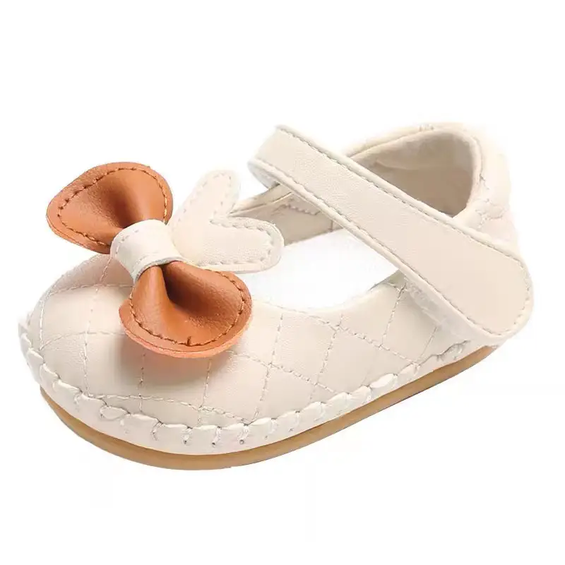 Baby Shoes Pink Bow Toddler Anti-Fall Sandals 0-1Y