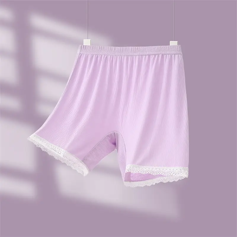 Girls Safety Pants Modal Summer Five-Quarter Bottoming Boxer Shorts Anti-Exposure - Image 7