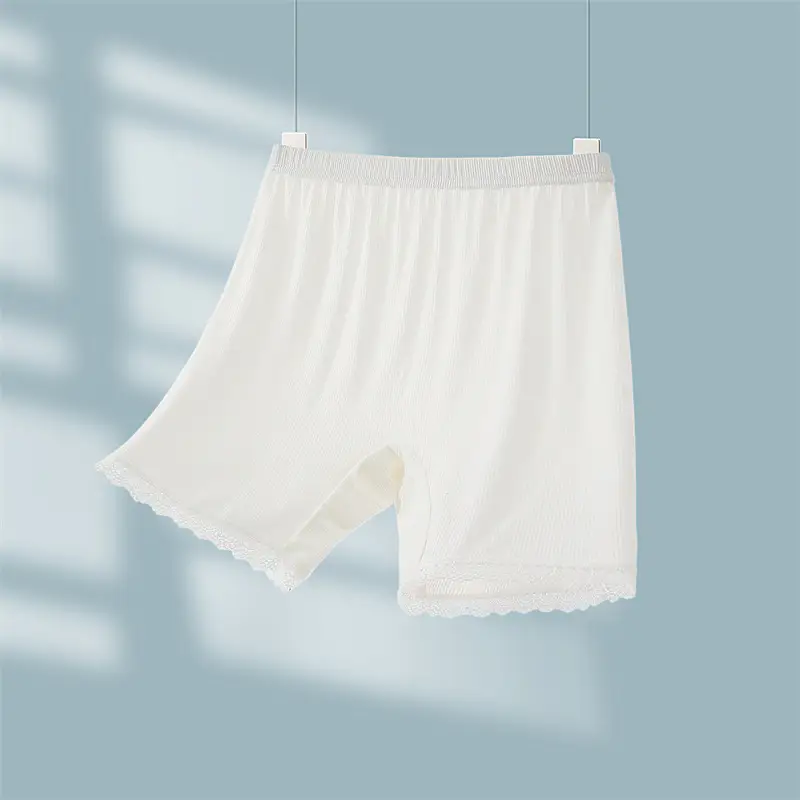 Girls Safety Pants Modal Summer Five-Quarter Bottoming Boxer Shorts Anti-Exposure - Image 8