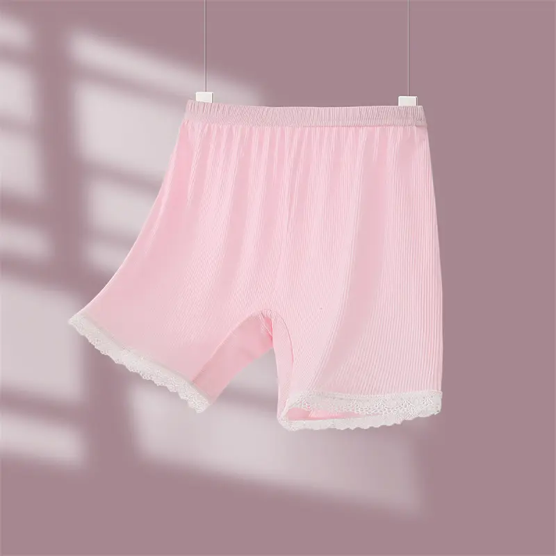 Girls Safety Pants Modal Summer Five-Quarter Bottoming Boxer Shorts Anti-Exposure - Image 9