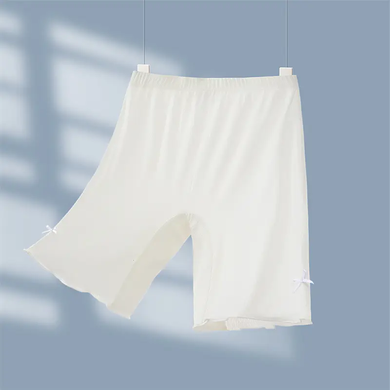 Girls Safety Pants Modal Summer Five-Quarter Bottoming Boxer Shorts Anti-Exposure - Image 2
