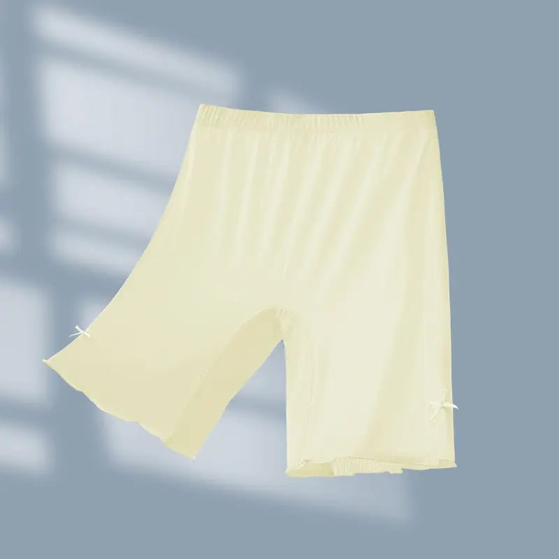 Girls Safety Pants Modal Summer Five-Quarter Bottoming Boxer Shorts Anti-Exposure - Image 5