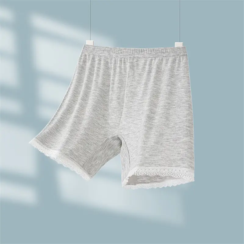 Girls Safety Pants Modal Summer Five-Quarter Bottoming Boxer Shorts Anti-Exposure - Image 6