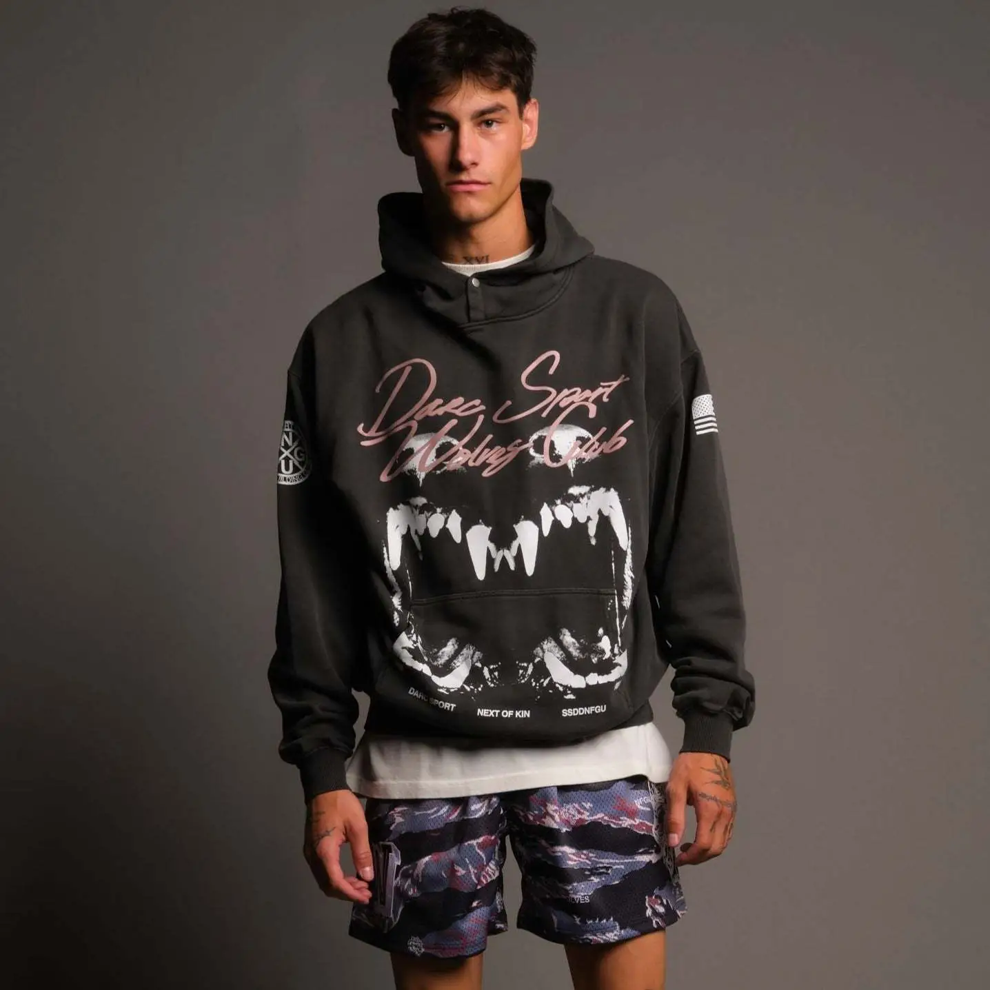 Men Camo Printed Drawstring Shorts 2023 — feature 20