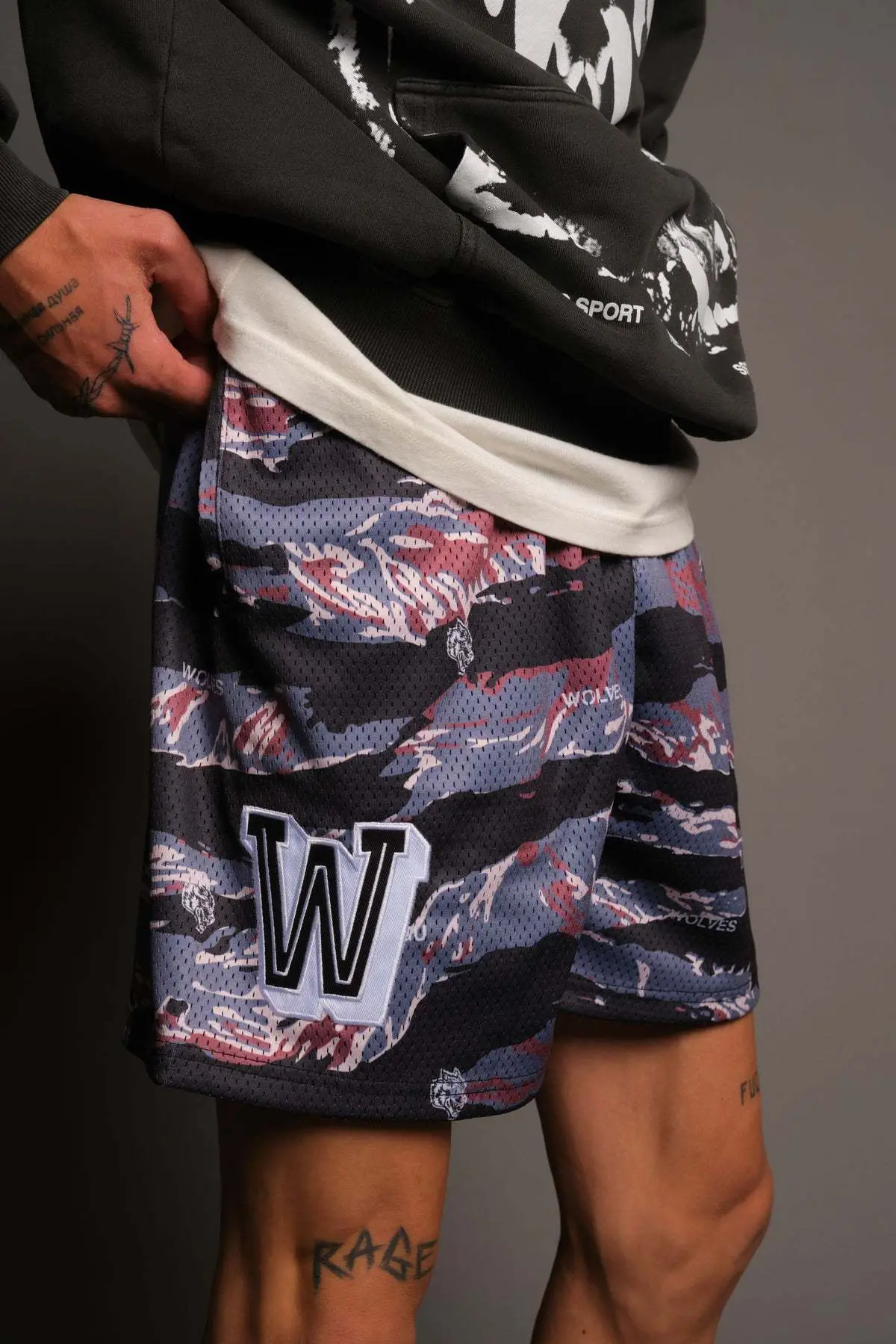 Men Camo Printed Drawstring Shorts 2023 — feature 24